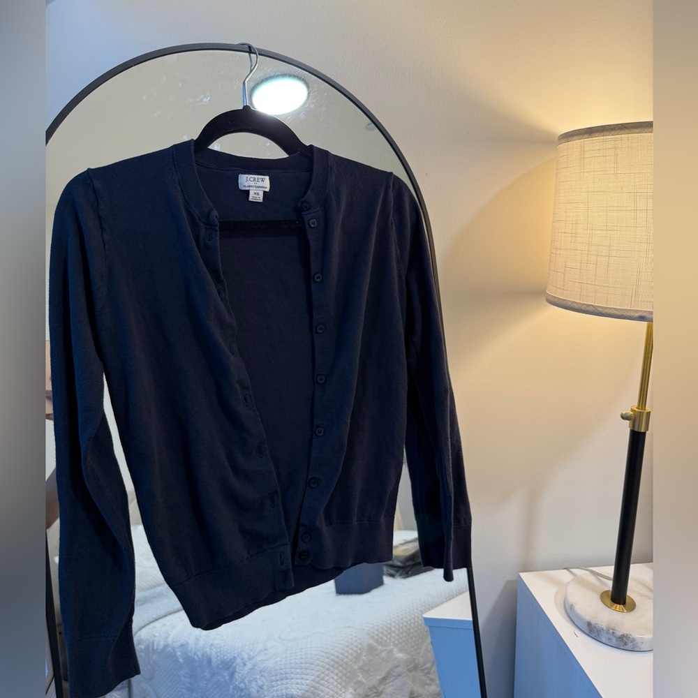 J. Crew Midnight Blue Cardigan